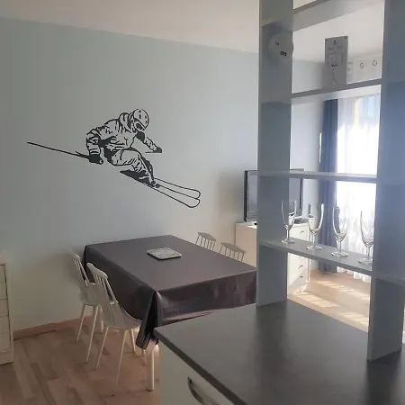 Apartment T2 Avec Coin Cabine, Parking Et Casier A Skis - - Fr-1-592-38 *